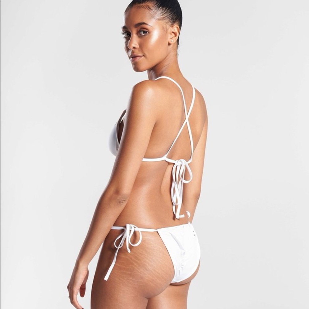 BNWT Gymshark Sundaze White Bikini Set Large